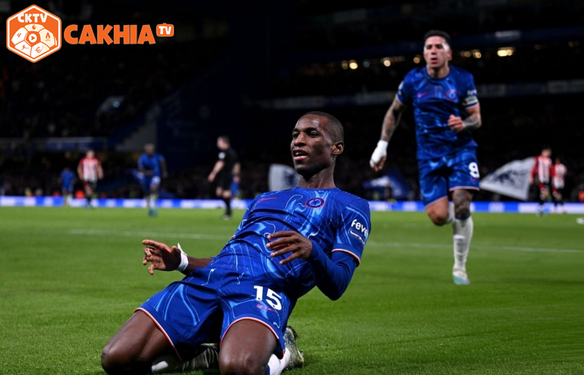 Nicolas Jackson đang khẳng định vị thế tại Chelsea. Ảnh: Getty